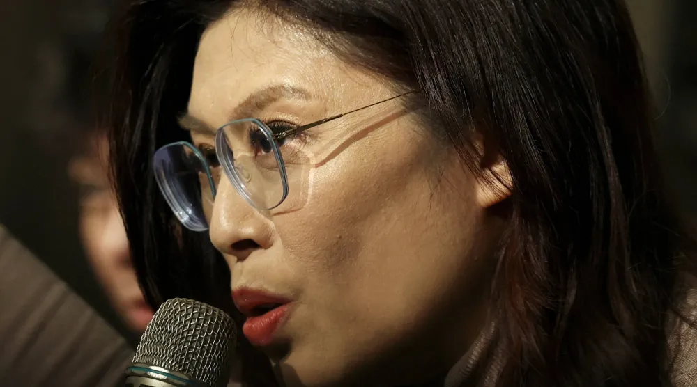 تشنغ لي وون رئيسة حزب كومينتانغ (رويترز)