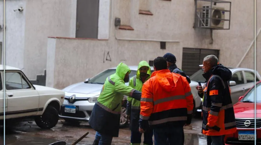 الإسكندرية واجهت أمطاراً عرقلت حركة السير (محافظة الإسكندرية)