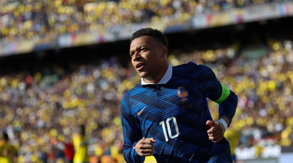 الفرنسي كيليان مبابي نجم ريال مدريد (أ.ف.ب)