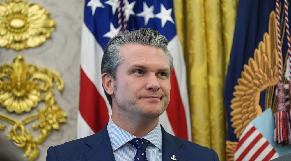 وزير الحرب الأميركي بيت هيغسيث (أ.ب)