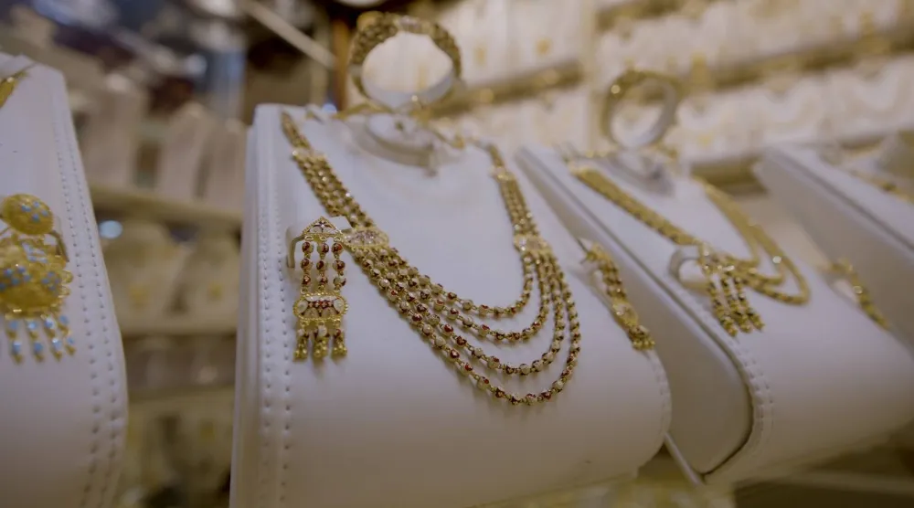 داخل أحد متاجر الذهب في السعودية (تصوير: تركي العقيلي)