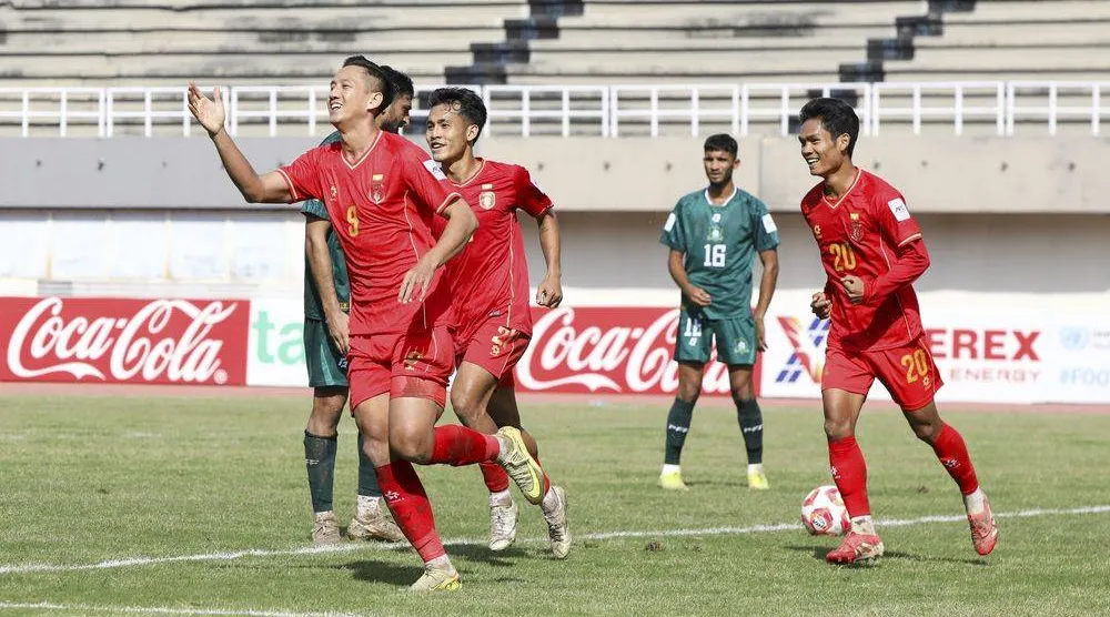 رصيد منتخب ميانمار إلى 12 نقطة في المركز الثاني (الاتحاد الآسيوي)