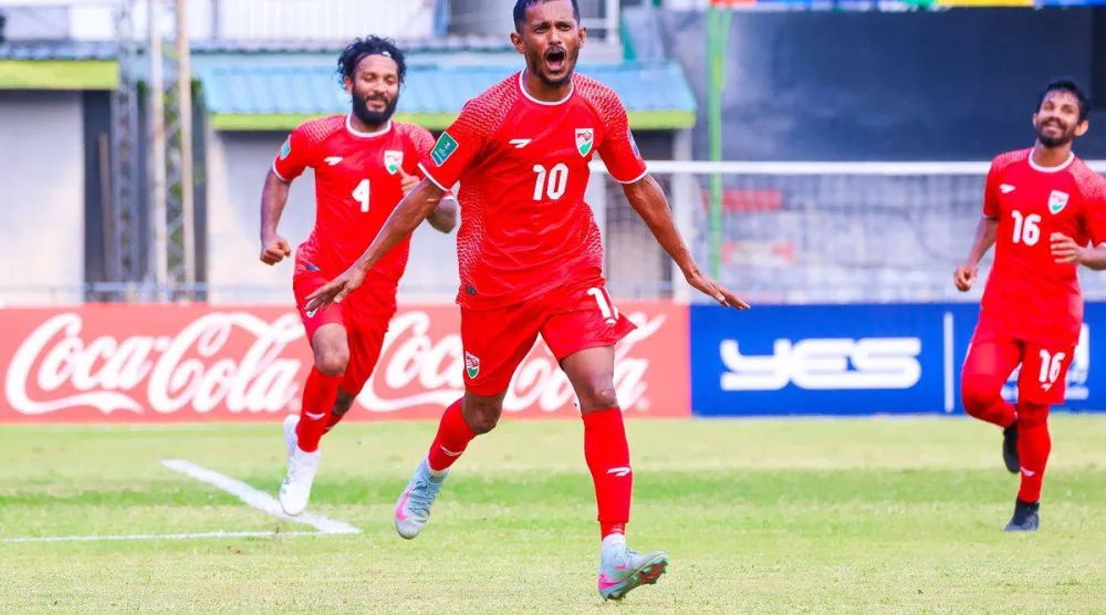 منتخب جزر المالديف حصل على أول 3 نقاط في مسيرته بالمجموعة (الاتحاد الآسيوي)