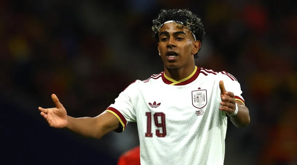 Lamine Yamal, İslamofobik tezahüratlara karşı Instagram'da konuştu (Reuters)