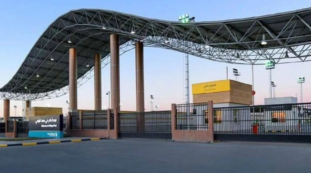 منفذ الرقعي الحدودي بين السعودية والكويت (واس)