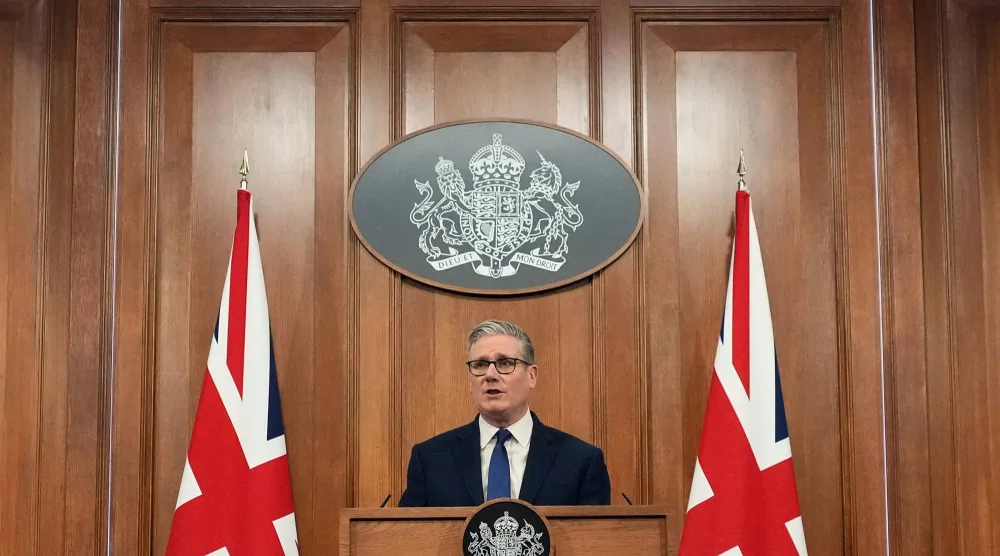 رئيس الوزراء البريطاني كير ستارمر (أ.ف.ب)