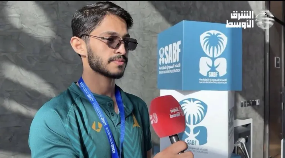 تركي الدهام ملاكم نادي الخليج (الشرق الأوسط)