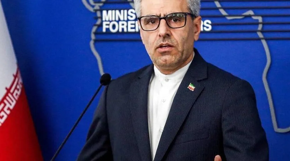 الناطق باسم وزارة الخارجية الإيرانية إسماعيل بقائي (وكالة الأنباء الإيرانية)