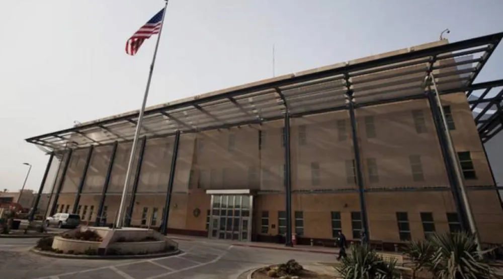 جانب من السفارة الأميركية في بغداد (أرشيفية - رويترز)