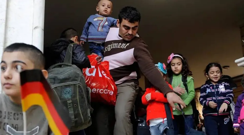 لاجئون سوريون في ألمانيا (أرشيفية - د.ب.أ)