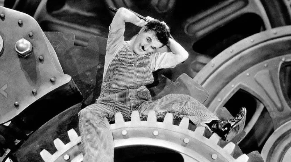 «أزمنة حديثة» لتشارلي تشابلن (يونايتد آرتستس)