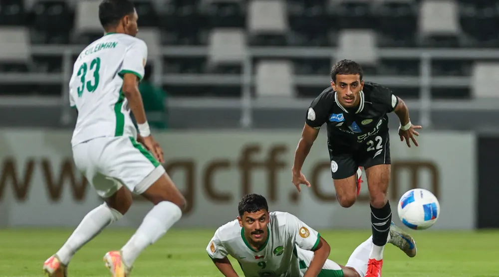 من إحدى مباريات الشباب في دوري أبطال الخليج (تصوير: سعد العنزي)