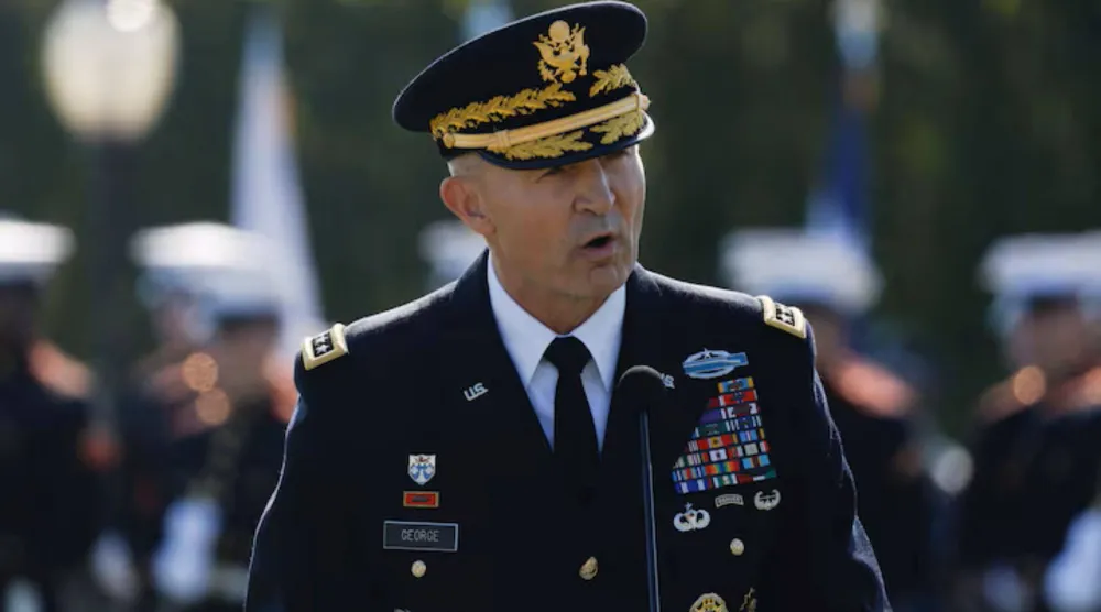 الجنرال ⁠راندي جورج (أرشيفية - رويترز)