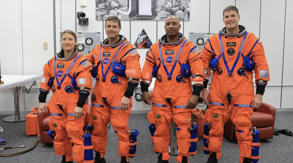 رواد الفضاء الأربعة في مهمة «أرتميس ‌2» (ناسا)