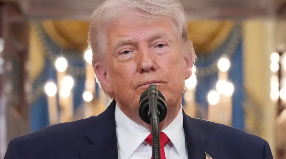 الرئيس ​الأميركي دونالد ترمب (رويترز)