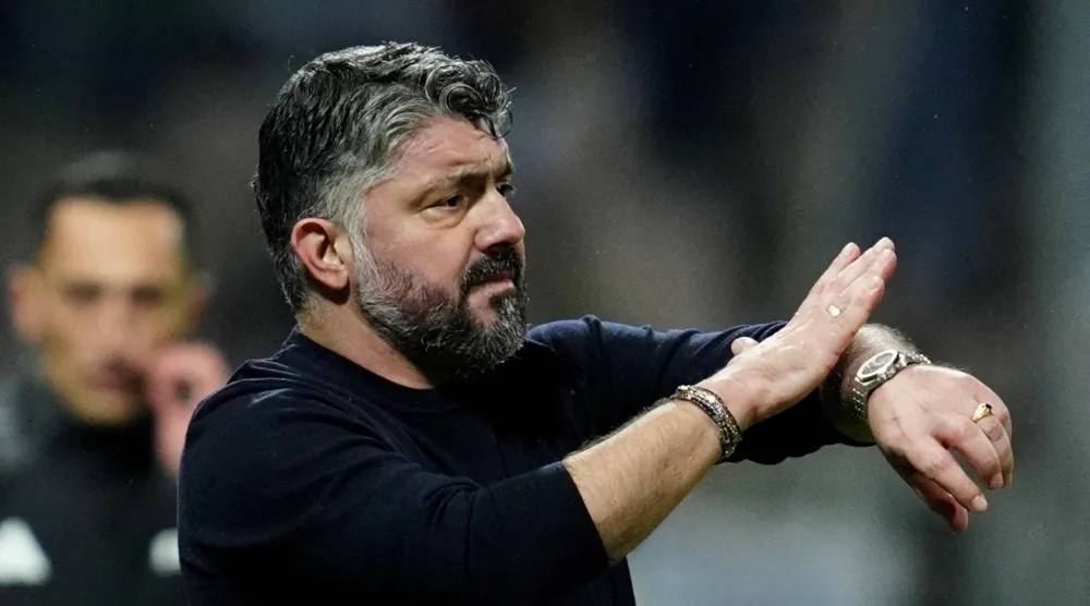 جينارو غاتوزو مدرب إيطاليا المقال (رويترز)