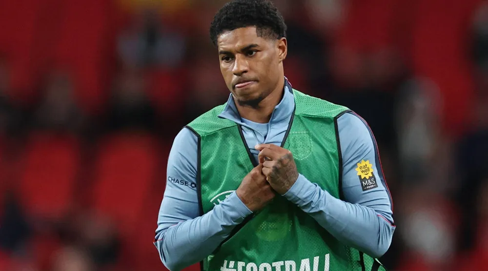 الجناح الإنجليزي ماركوس راشفورد (رويترز)