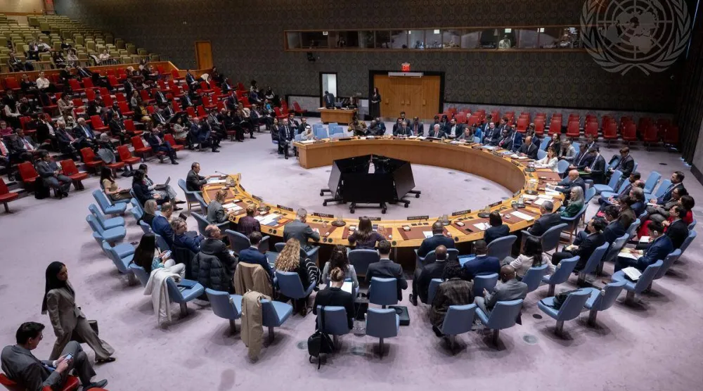 جلسة لمجلس الأمن في نيويورك (الأمم المتحدة)