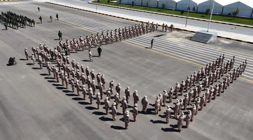 قوات عسكرية تابعة لـ«الوحدة» الليبية للمشاركة في (فلينتلوك 2026) بسرت (وزارة دفاع الوحدة)