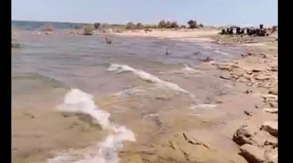 بحيرة ناصر بمحافظة أسوان (فيسبوك)