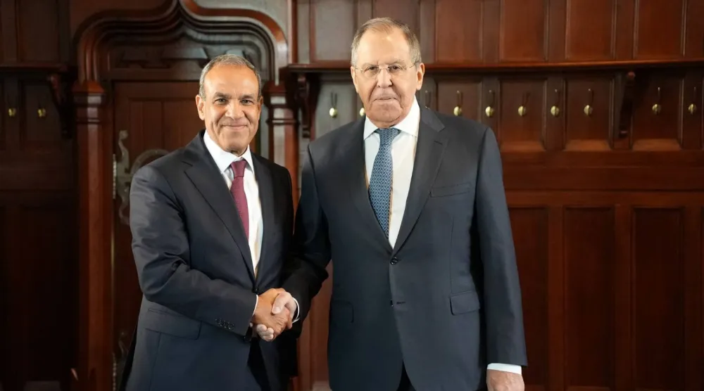 عبد العاطي أكد خلال لقاء لافروف الجمعة أهمية العمل على المنطقة الصناعية الروسية في المنطقة الاقتصادية لقناة السويس (الخارجية المصرية)