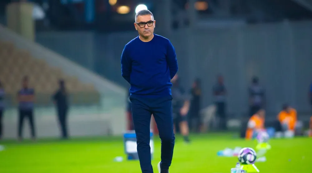 جلال القادري مدرب فريق الحزم (نادي الحزم) 