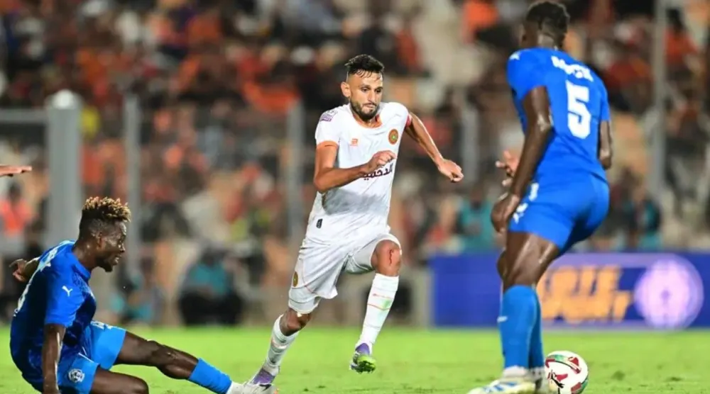 الموساوي لاعب نهضة بركان (الشرق الأوسط)