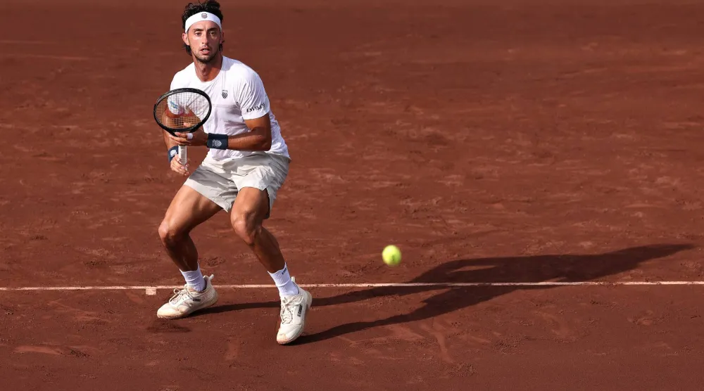 الأرجنتيني تياغو أغوستين تيرانتي يتألق في هيوستن (أ.ف.ب)