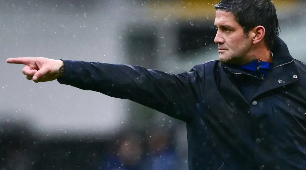 الروماني كريستيان كييفو المدير الفني لفريق إنتر ميلان (أ.ف.ب)