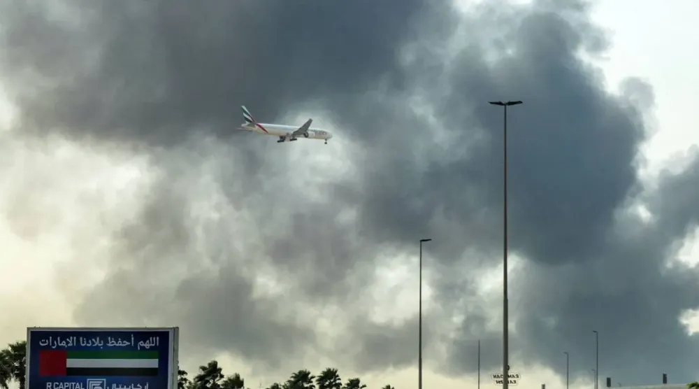 BAE hava savunma güçleri dün İran'dan gelen 23 balistik füze ve 56 İHA’yı önledi (AFP)