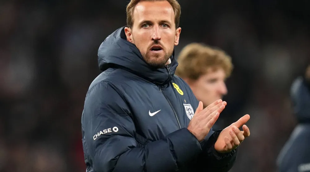 الإنجليزي هاري كين مهاجم بايرن ميونيخ (أ.ب)