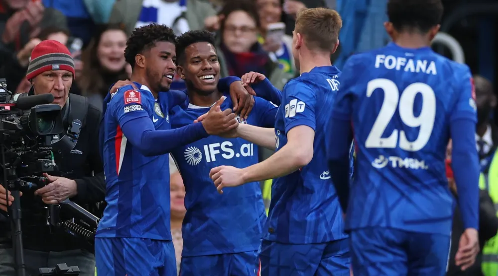 تشيلسي هزم بورت فايل وسيلتقي ليدز يونايتد (أ.ب)