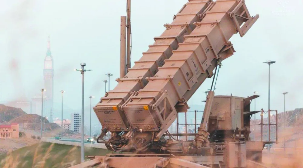 الدفاعات السعودية دمرت صاروخاً من نوع «كروز» خلال الساعات الماضية (وزارة الدفاع)