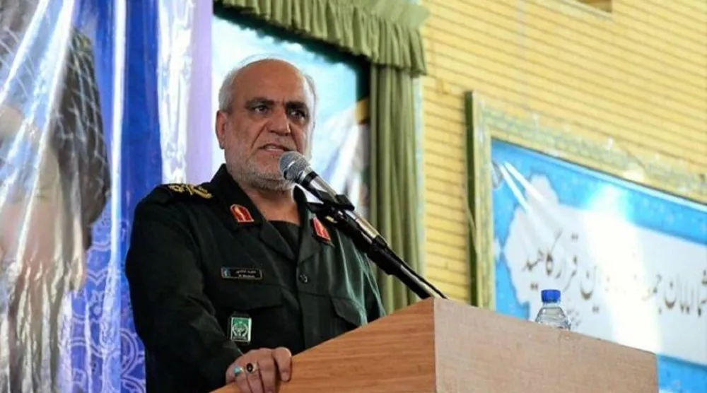 العميد مجيد خادمي رئيس جهاز الاستخبارات في «الحرس الثوري» (أرشيفية-إيسنا)