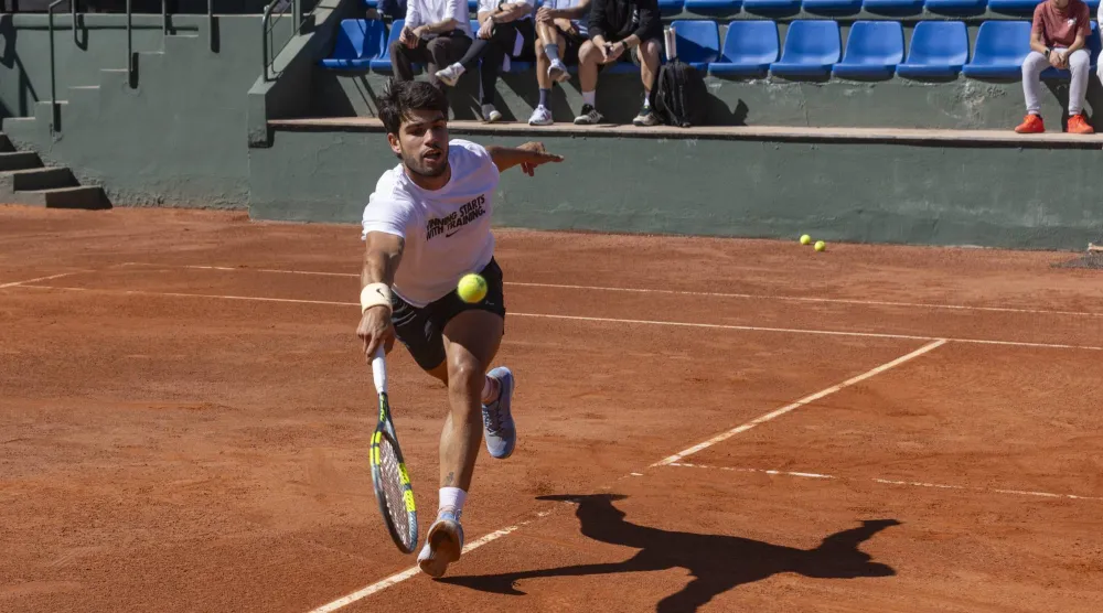 صراع محتدم على القمة بين ألكاراس وسينر (إ.ب.أ)