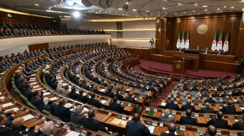 من الجلسة البرلمانية للتصويت على التعديل الدستوري التقني في 25 مارس 2026 (البرلمان)