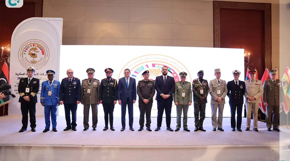 مشاركون في المؤتمر العسكري لدول «الساحل والمتوسط 2026»  (حكومة الوحدة)