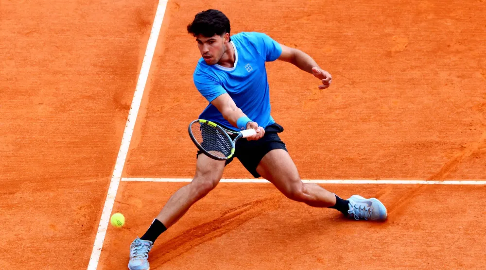 كارلوس ألكاراس (رويترز)