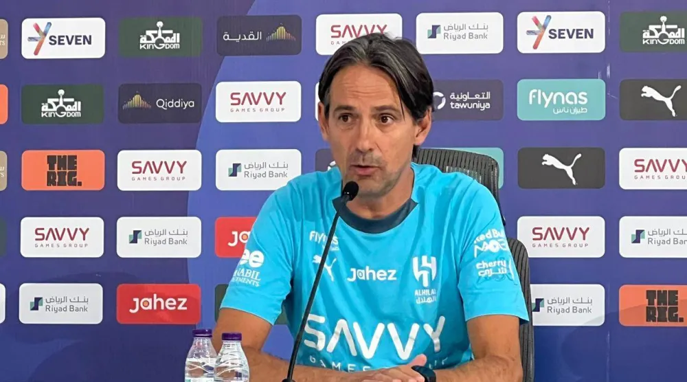 الإيطالي سيموني إنزاغي مدرب الهلال (الشرق الأوسط)