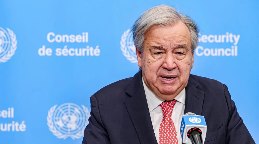 الأمين العام للأمم المتحدة أنطونيو غوتيريش (د.ب.أ)