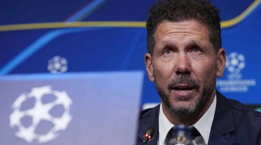 الأرجنتيني دييغو سيميوني مدرب أتلتيكو مدريد (إ.ب.أ) 