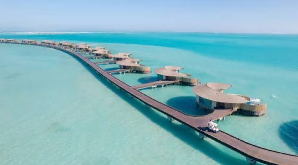 أحد منتجعات مشروع البحر الأحمر في السعودية (الشرق الأوسط)