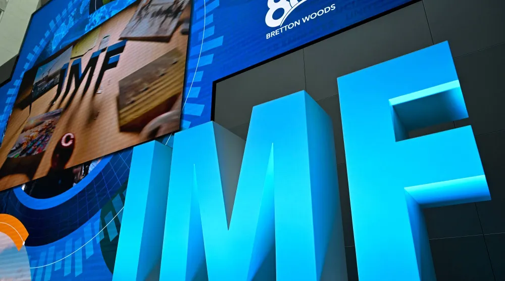 الأحرف المختصرة لـ«صندوق النقد الدولي» خلال اجتماعات الربيع السابقة (د.ب.أ)