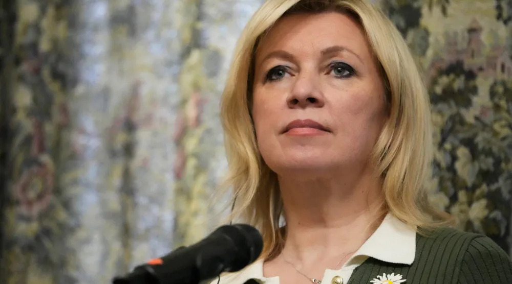 المتحدثة باسم وزارة الخارجية الروسية ماريا زاخاروفا (رويترز)