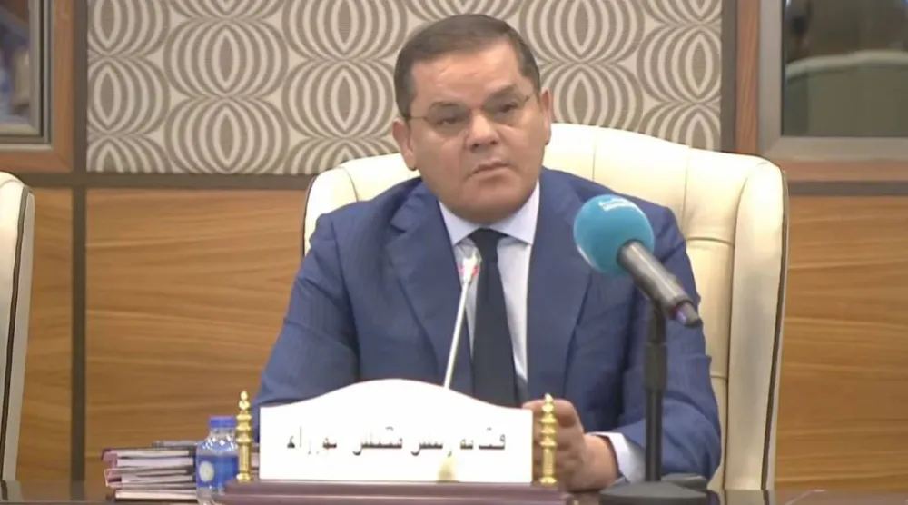 عبد الحميد الدبيبة رئيس حكومة «الوحدة» الليبية (الوحدة)