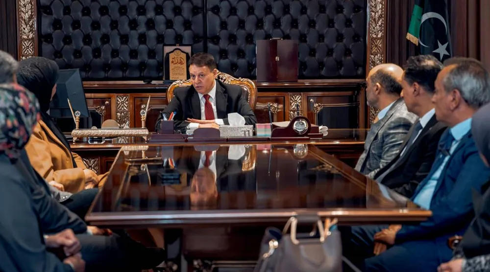 اجتماع المجلس الأعلى للقضاء في بنغازي مارس الماضي (صفحة المجلس)