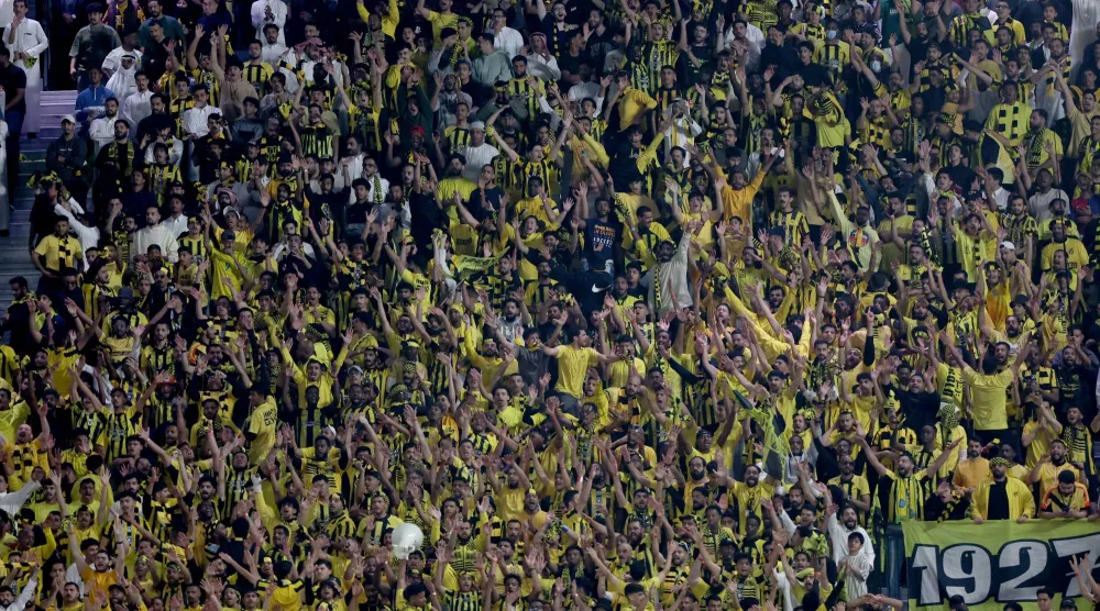 جماهير الاتحاد ستطلق حملة لدعم الفريق قبل المهمة الآسيوية (تصوير: مشعل القدير)