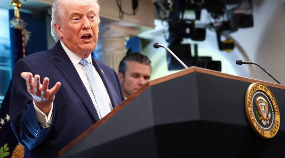 الرئيس الأميركي دونالد ترمب (رويترز) 