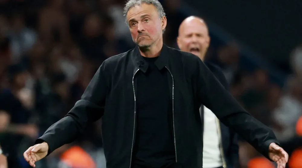 لويس إنريكي (رويترز)