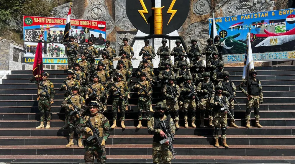 انطلاق التدريب المصري - الباكستاني المشترك «رعد 2» في باكستان الخميس (المتحدث العسكري المصري)